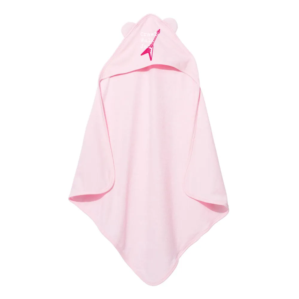 Crawl Walk Jam Hooded Towel