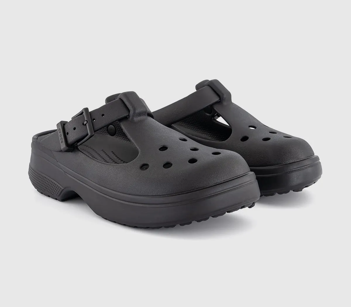 Crocs Classic Mary Jane Clogs Black