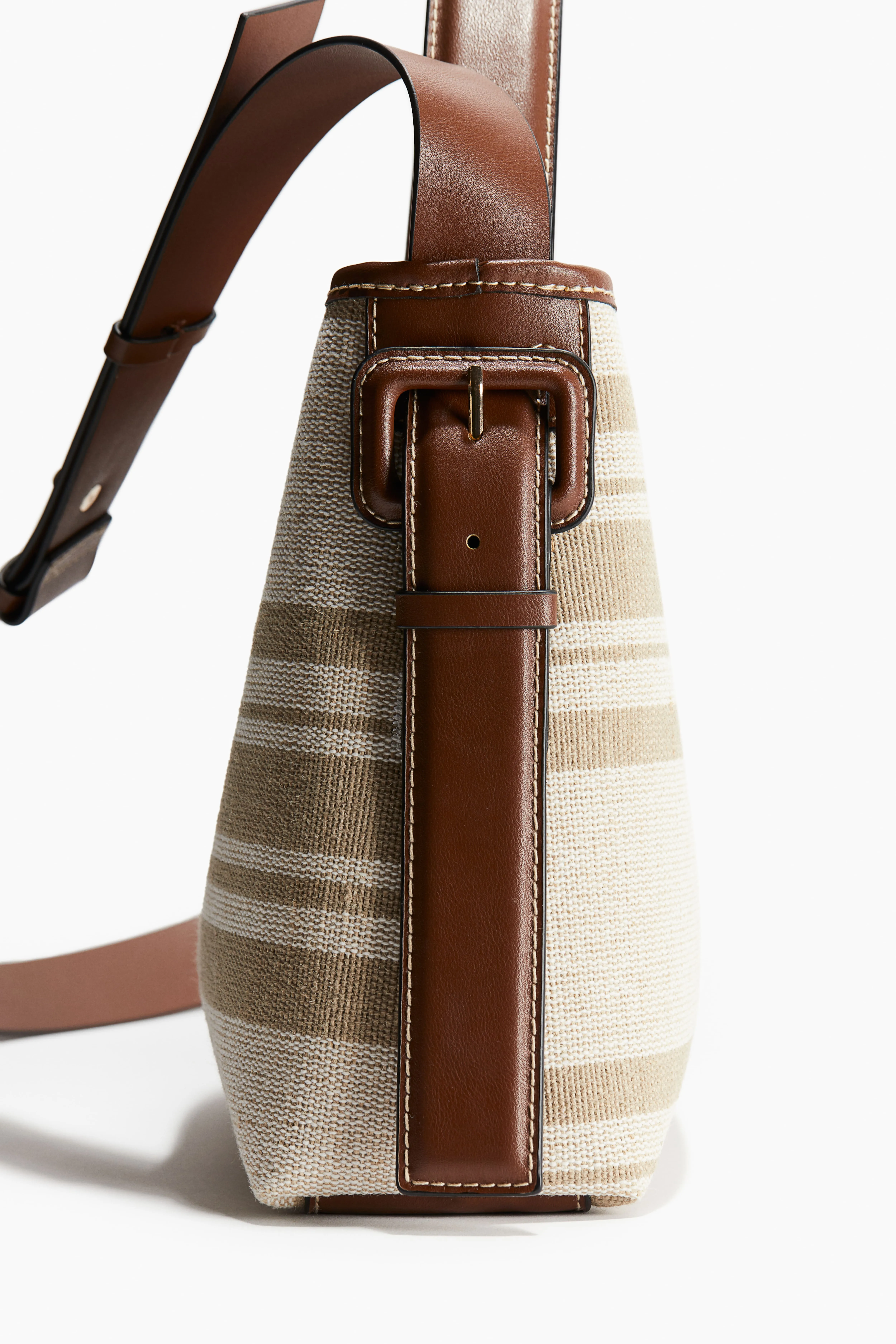 Crossbody bag - Beige/Striped - Ladies | H&M GB