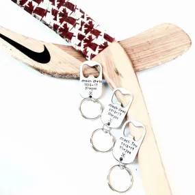 CUSTOM COACH KEY CHAIN