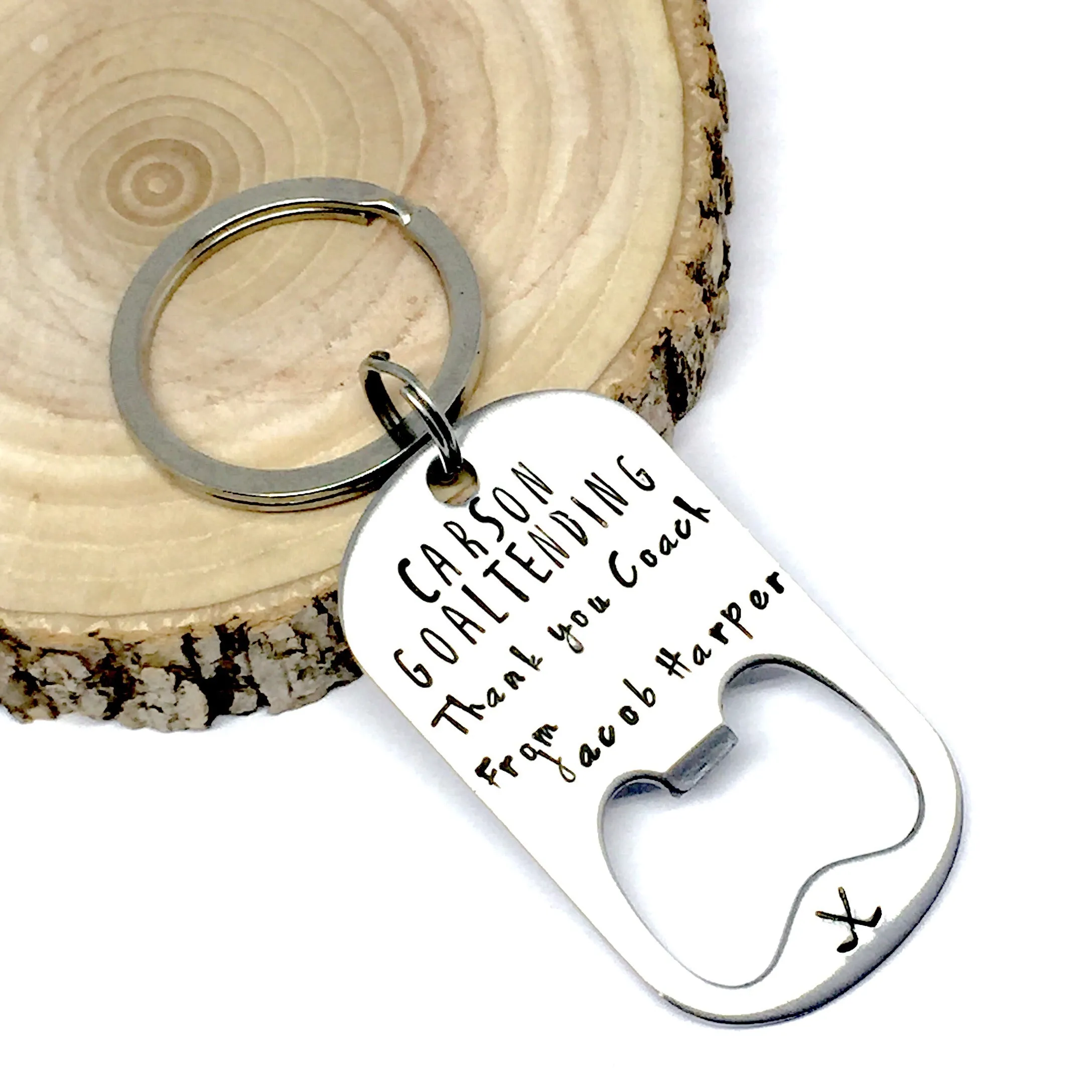 CUSTOM COACH KEY CHAIN