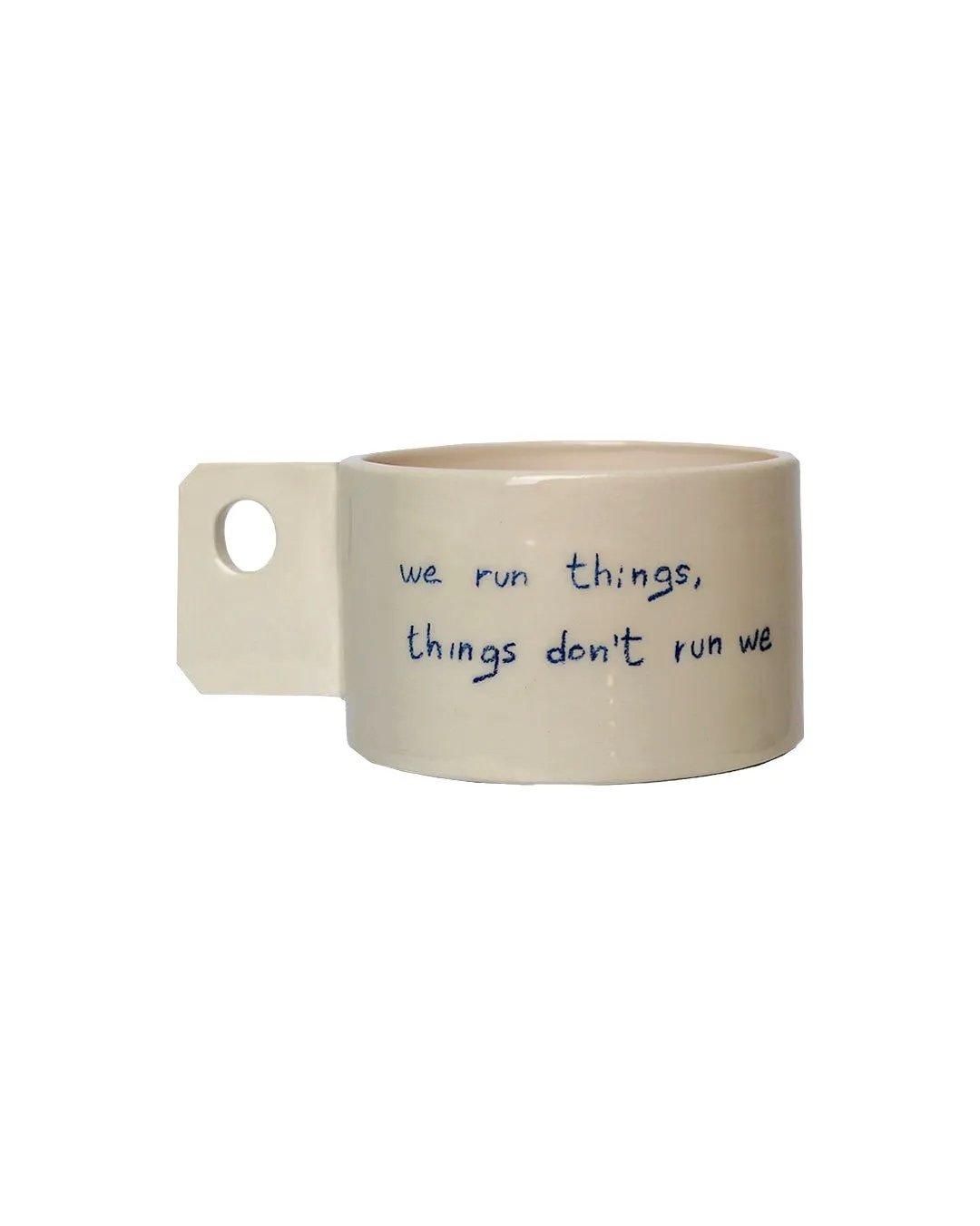 Custom Oui Script Mug - Large