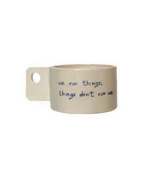 Custom Oui Script Mug - Large