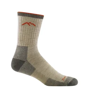 Darn Tough Men's Hiker Micro Crew Midweight Hiking Sock in Oatmeal