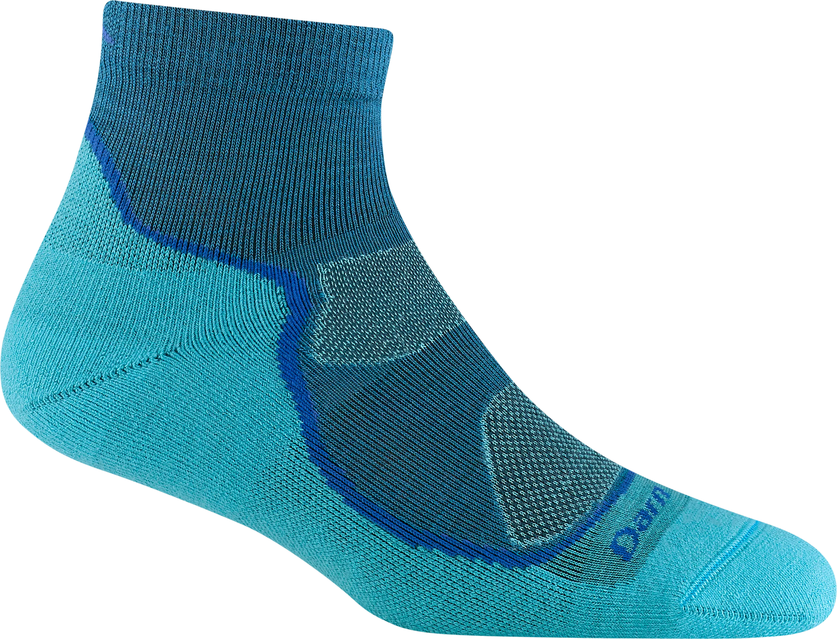 Darn Tough Women's Light Hiker 1/4 Lightweight Hiking Sock Cascade | Buy Darn Tough Women's Light Hiker 1/4 Lightweigh