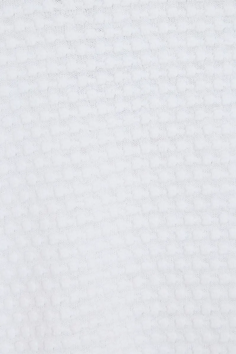 Dodo Pu Dottie Ss | Brilliant White | Strik fra Freequent