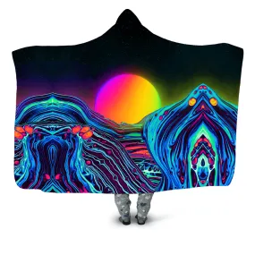 Dose of Sunset Hooded Blanket