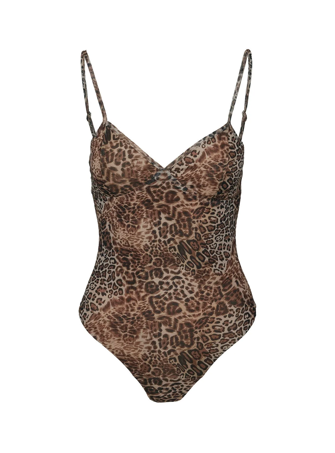 Elixia Bodysuit Leopard Petite