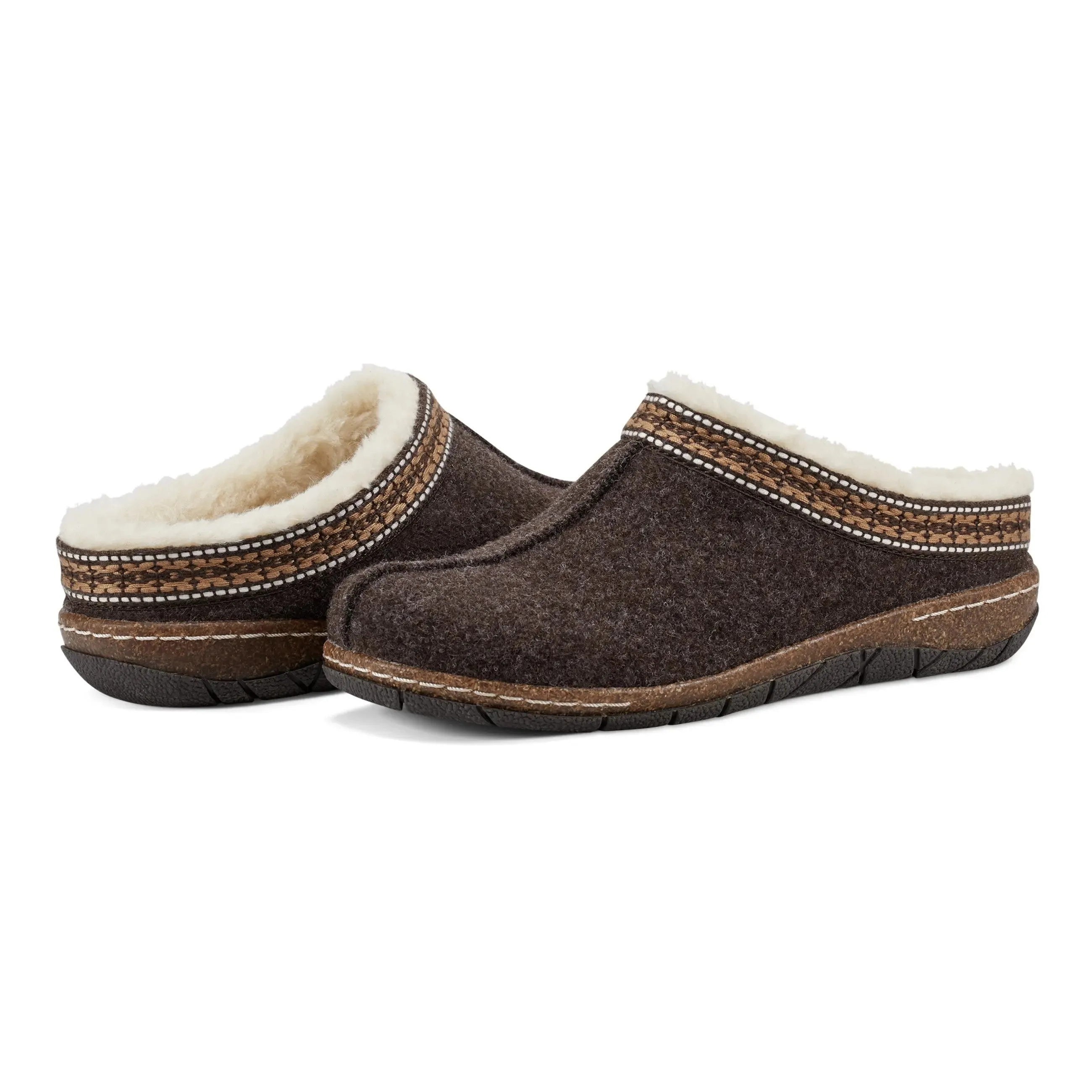 Elya Round Toe Casual Slip-on Flat Clogs