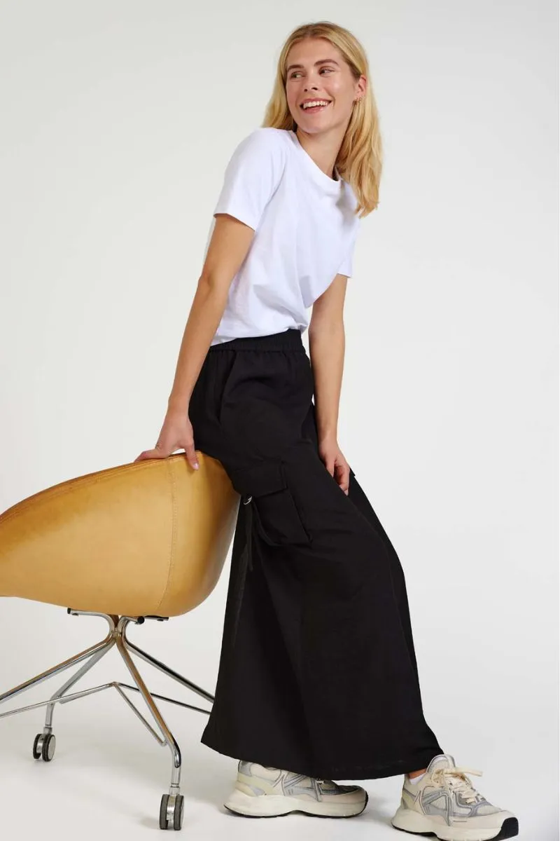 Everyday Skirt | Black | Nederdel fra Freequent