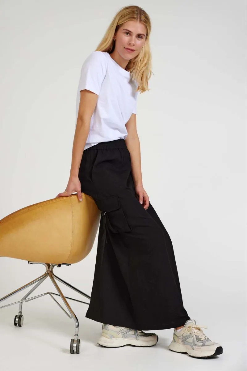 Everyday Skirt | Black | Nederdel fra Freequent