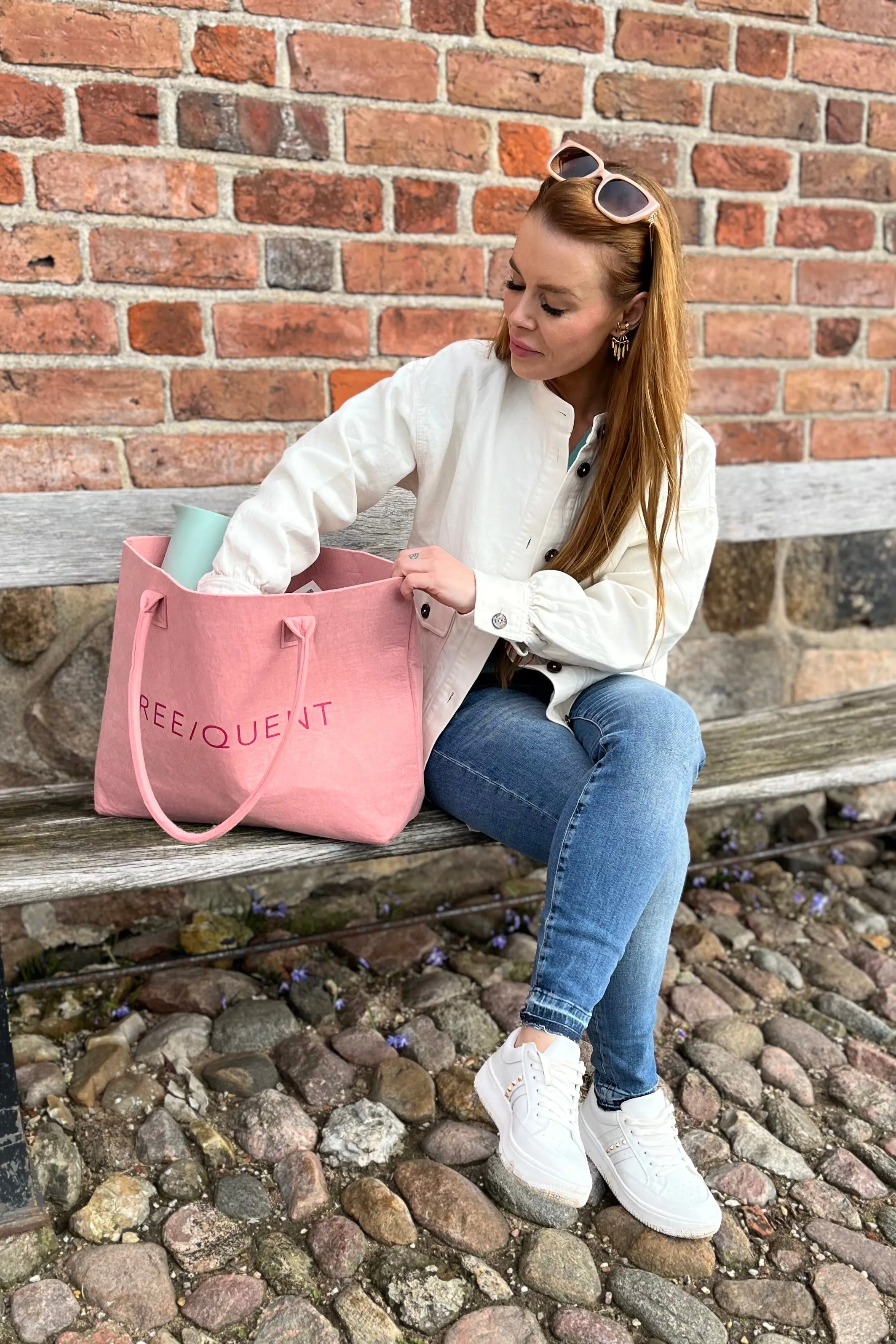 Felt Bag | Rosa | Filt taske fra Freequent