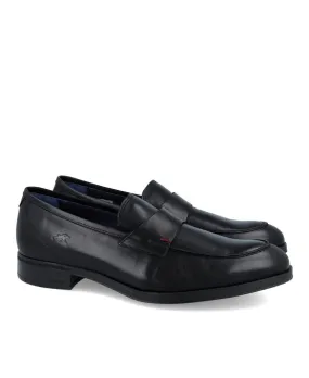 Fluchos Asgard F1890 Elegant black moccasin