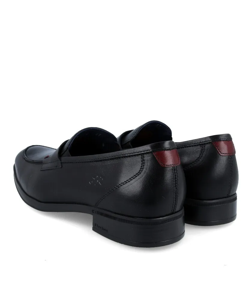 Fluchos Asgard F1890 Elegant black moccasin