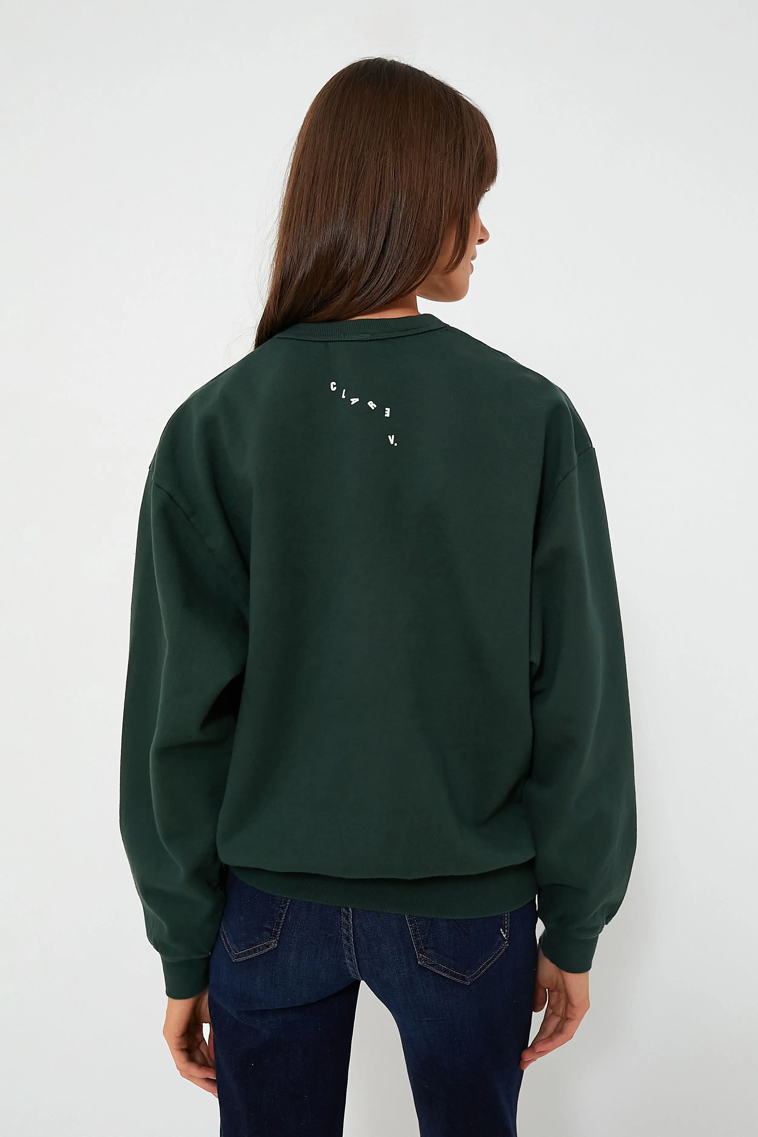 Forest Oversized Oui Sweatshirt