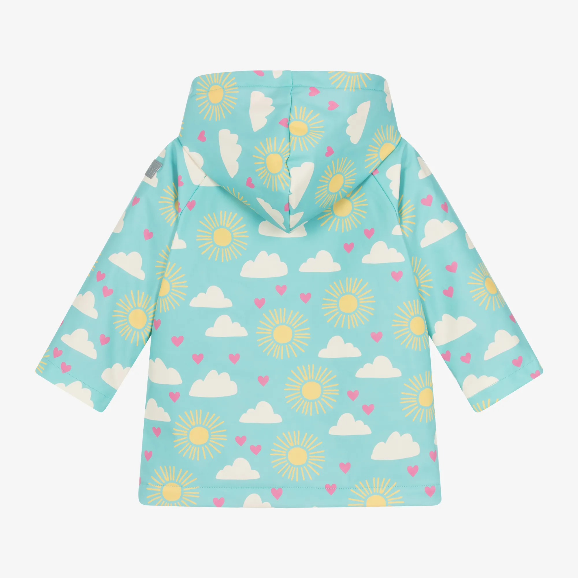 Girls Blue Sunshine Raincoat