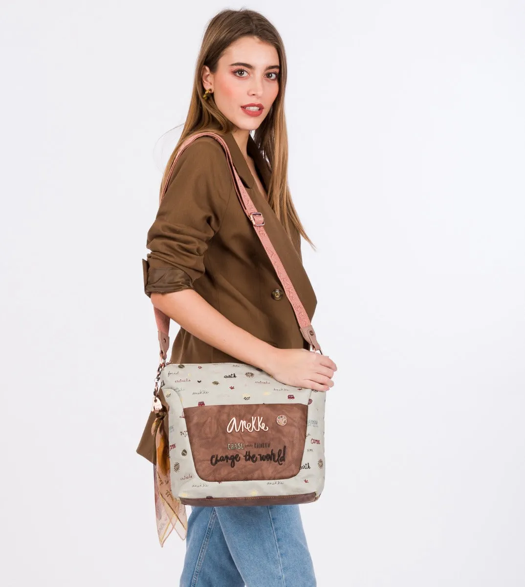 Gombe printed crossbody bag