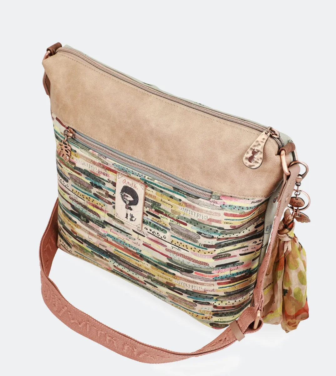 Gombe printed crossbody bag