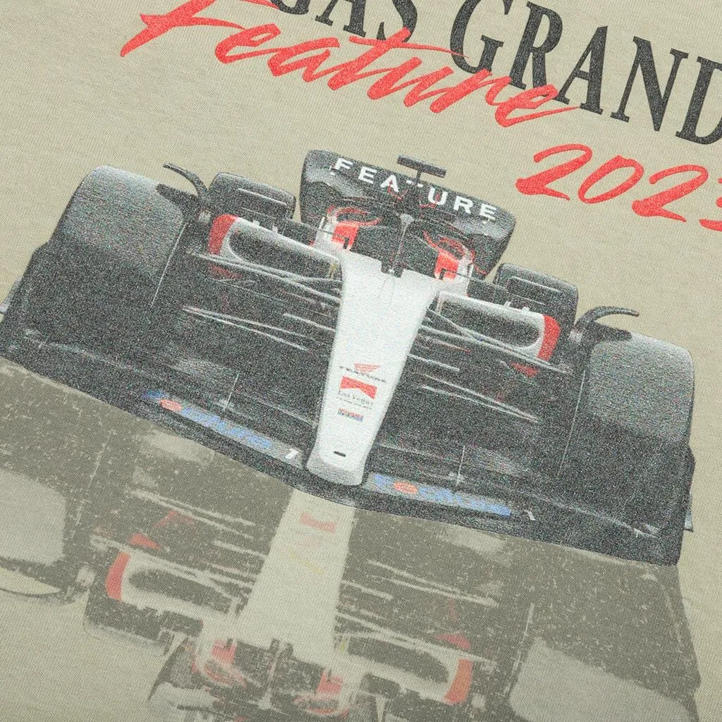 Grand Prix Tee - Oil Green