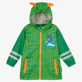 Green Dino Raincoat