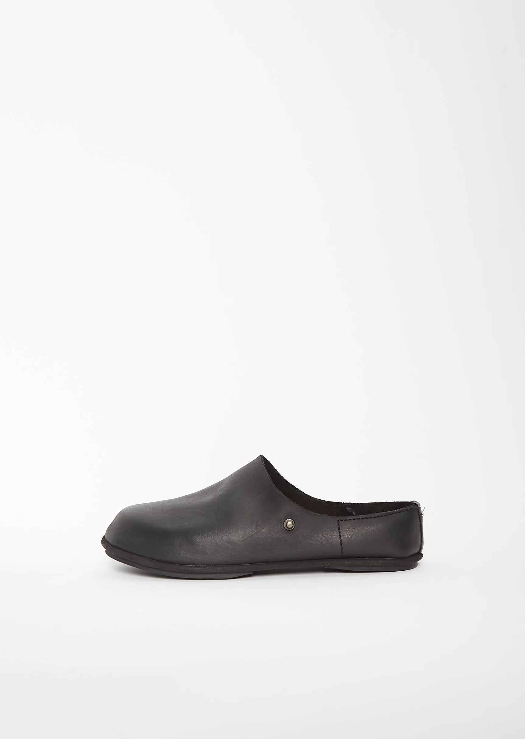 Guidi Sabot Clogs — Black