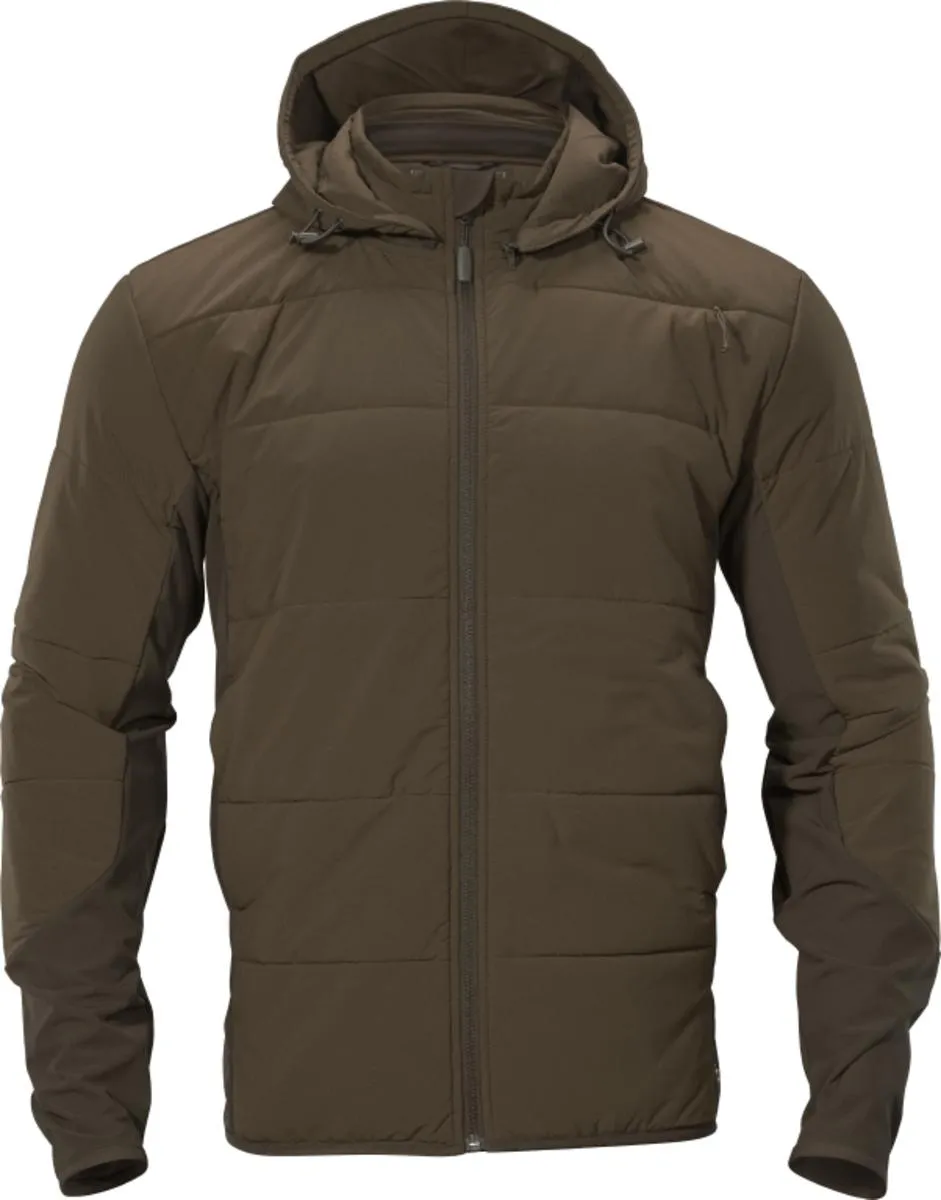 Harkila Insulated Midlayer Hunting green/Shadow brown