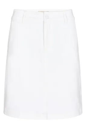 Harlow Skirt | Brilliant White | Nederdel fra Freequent