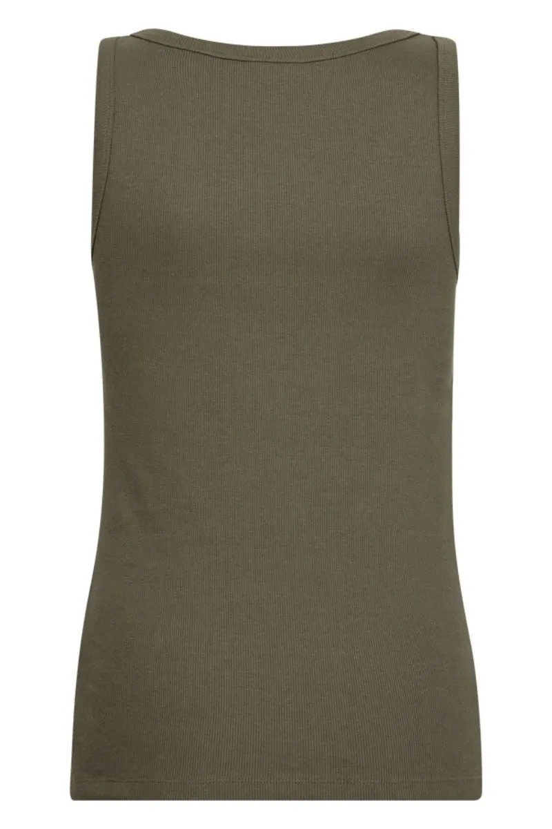 Hi Top | Dusty Olive | Tanktop fra Freequent