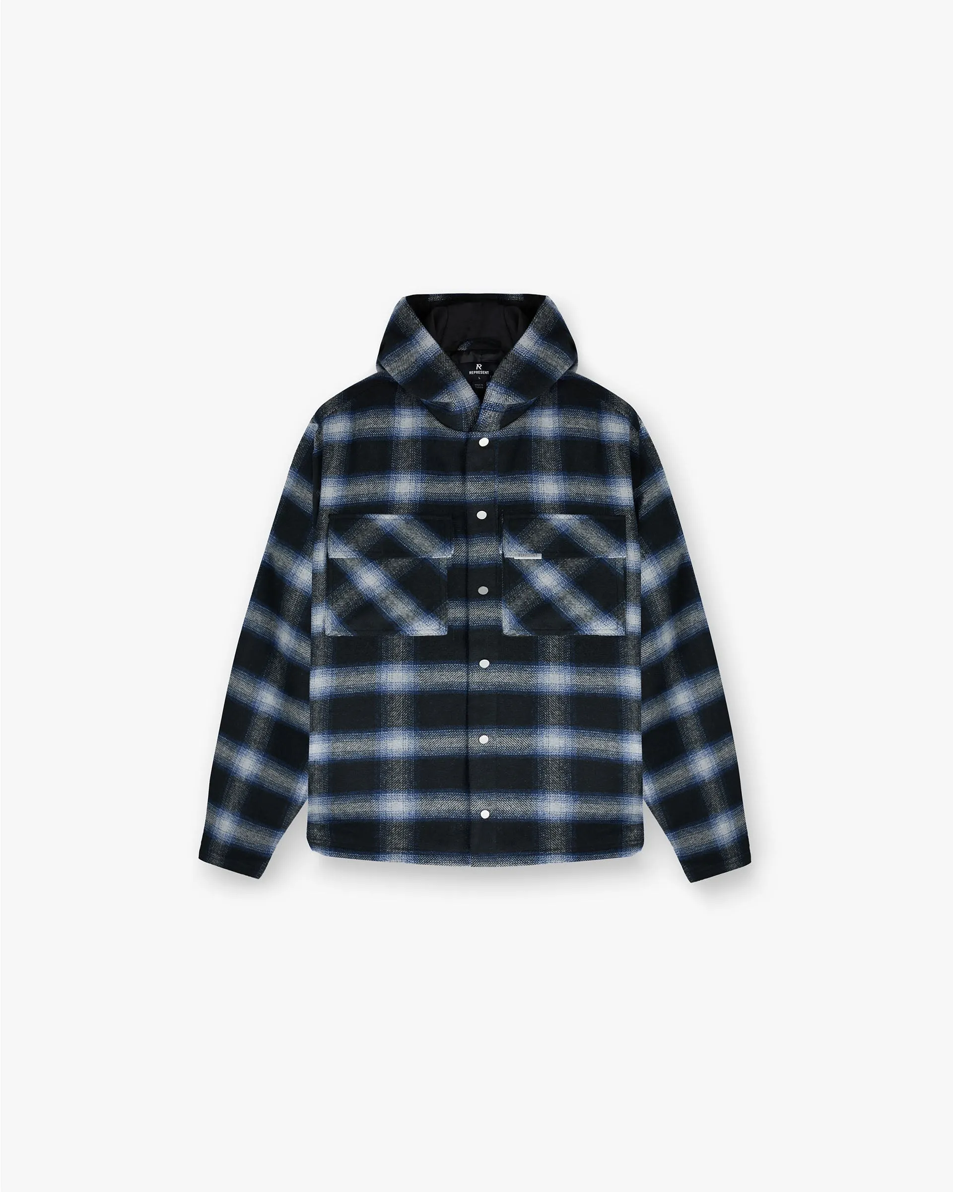 Hooded Overshirt - Midnight Navy