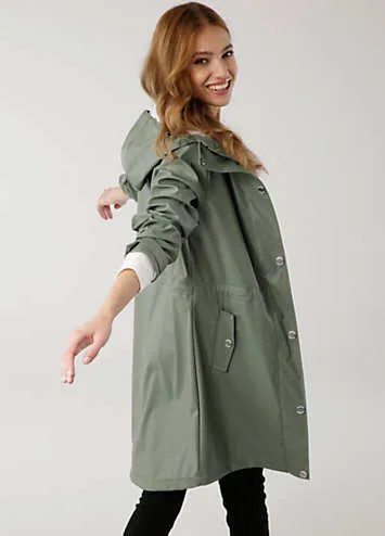 Hooded Raincoat by KangaROOS | Look Again