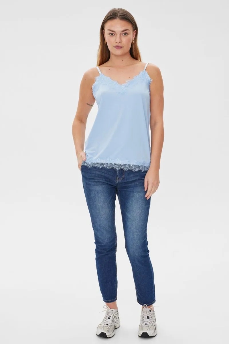 Jane Pant | Medium Blue Denim | Bukser fra Freequent