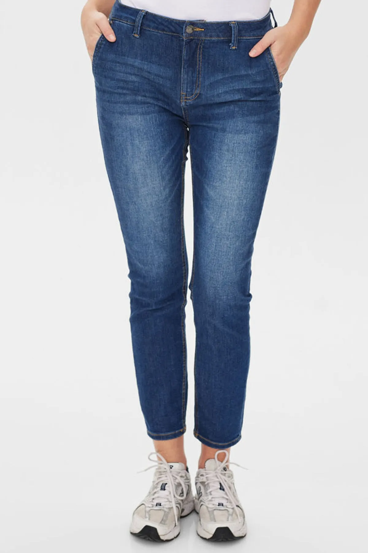 Jane Pant | Medium Blue Denim | Bukser fra Freequent