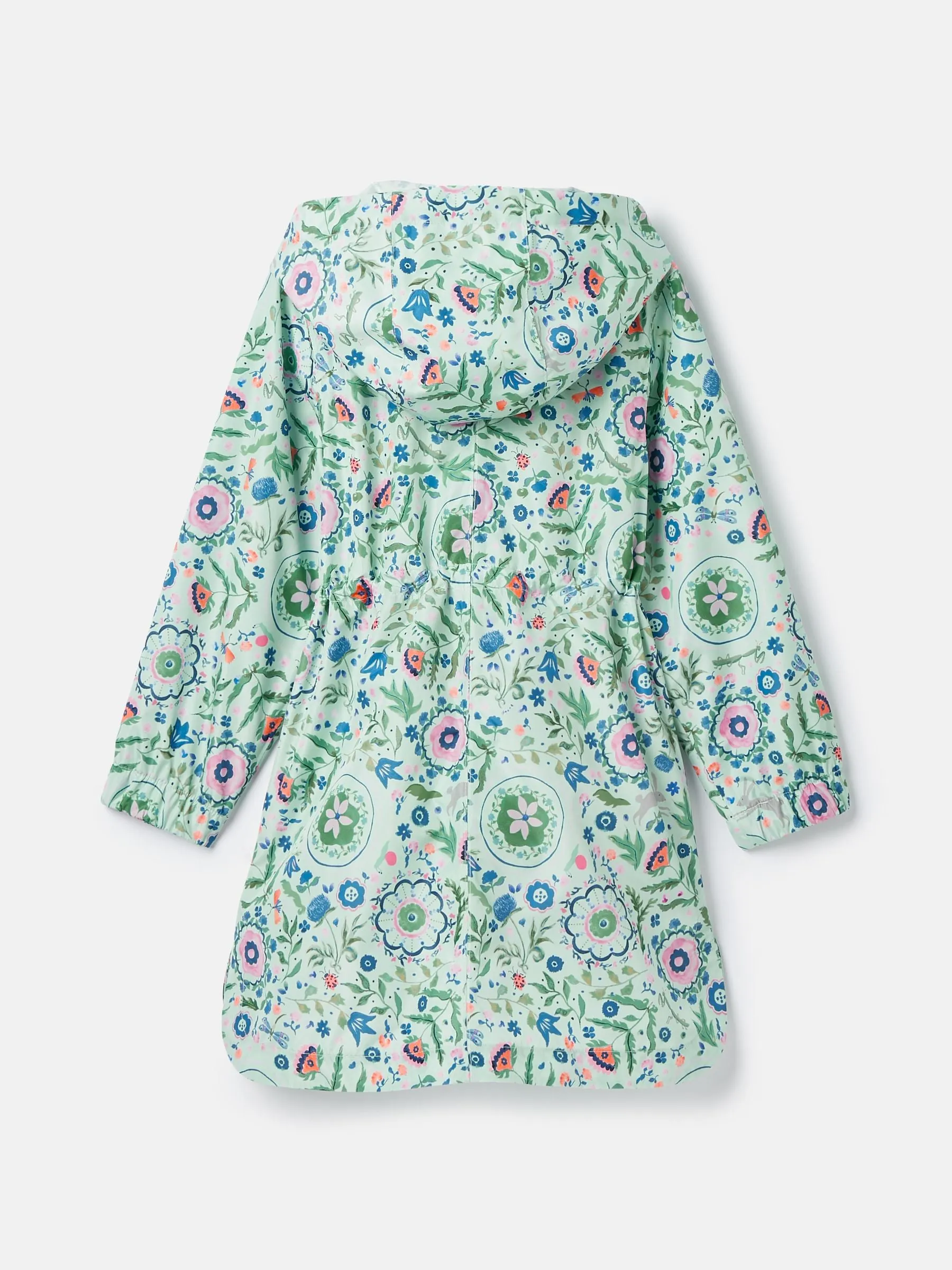 Joules Girls Rainford Waterproof Packable Raincoat