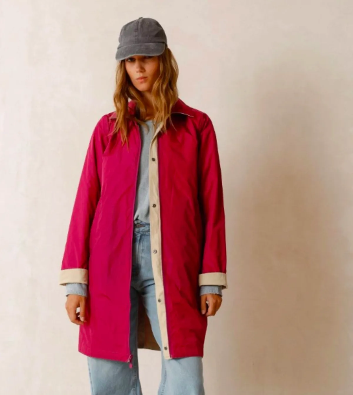 Julen Reversible Raincoat