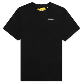 Kids Rubber Arrow S/S Tee - Black/White