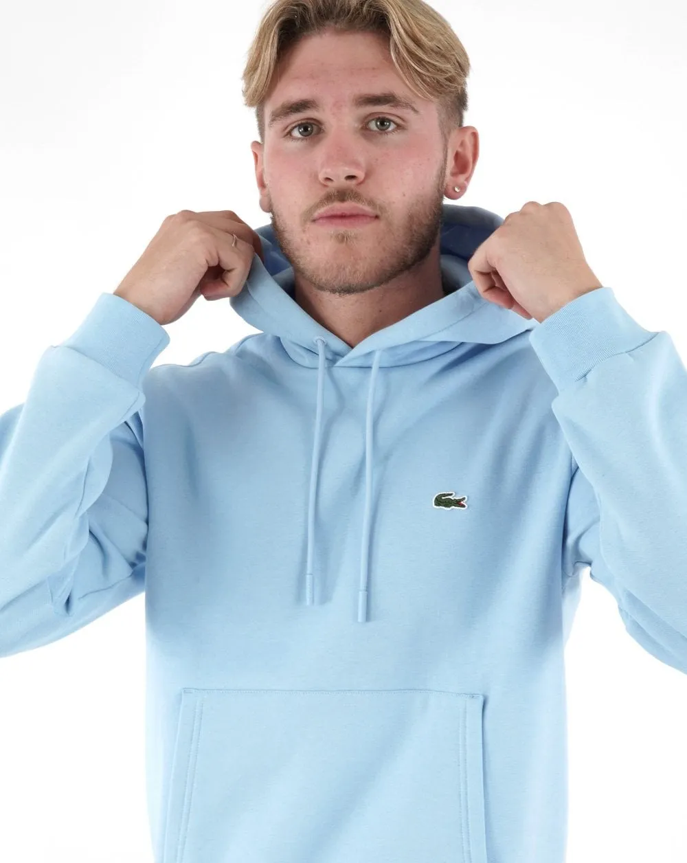 Lacoste Hooded Sweatshirt Sky Blue