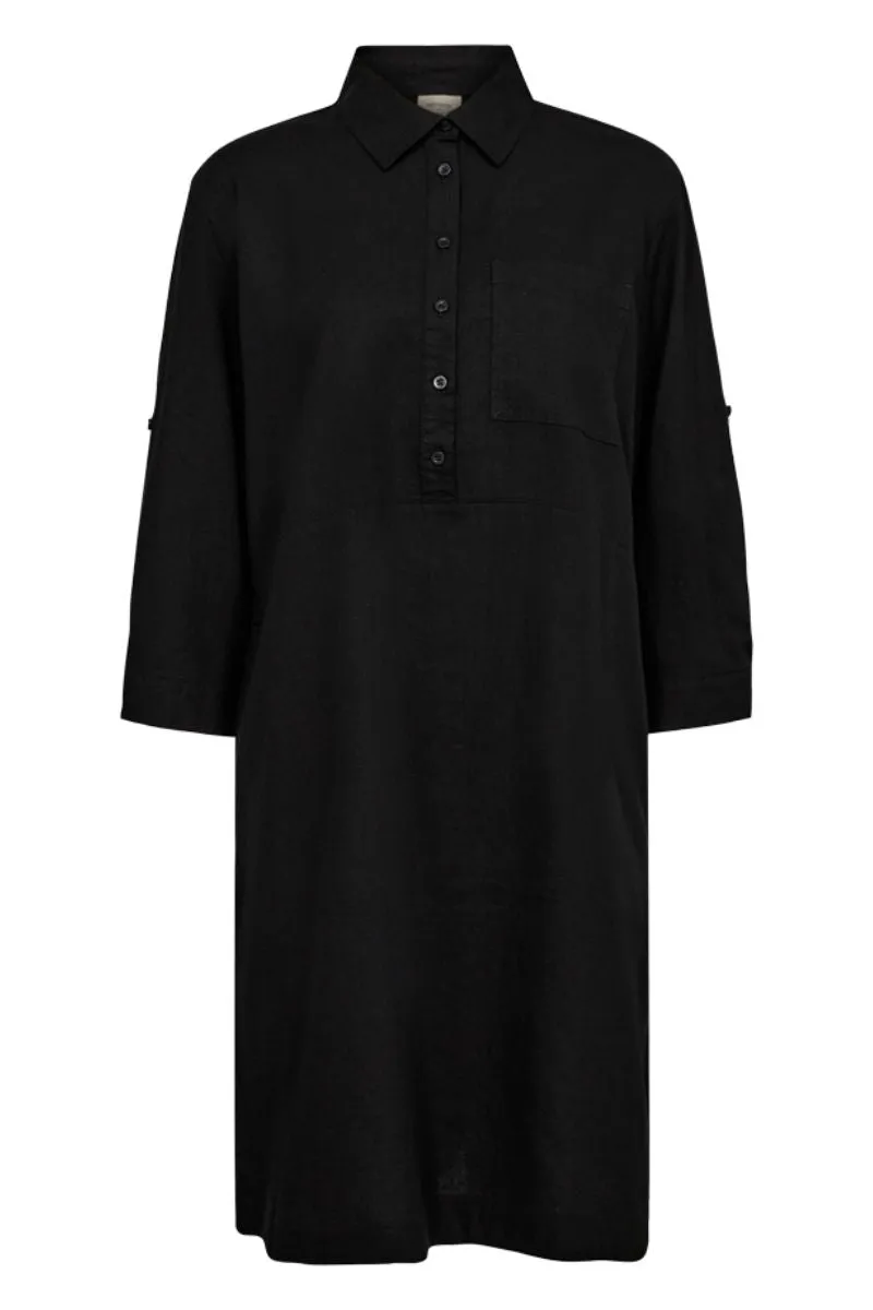 Laluna Dress | Black | Kjole fra Freequent