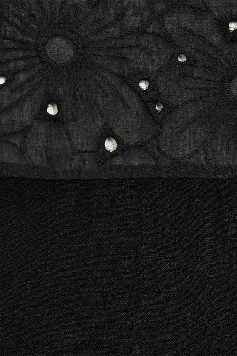 Lara Blouse | Black | Bluse fra Freequent