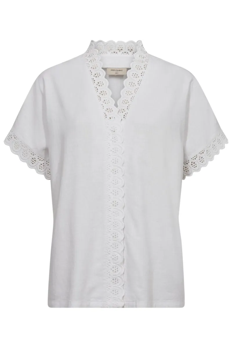 Larry Shirt 204180 | Brilliant White | Skjorte fra Freequent