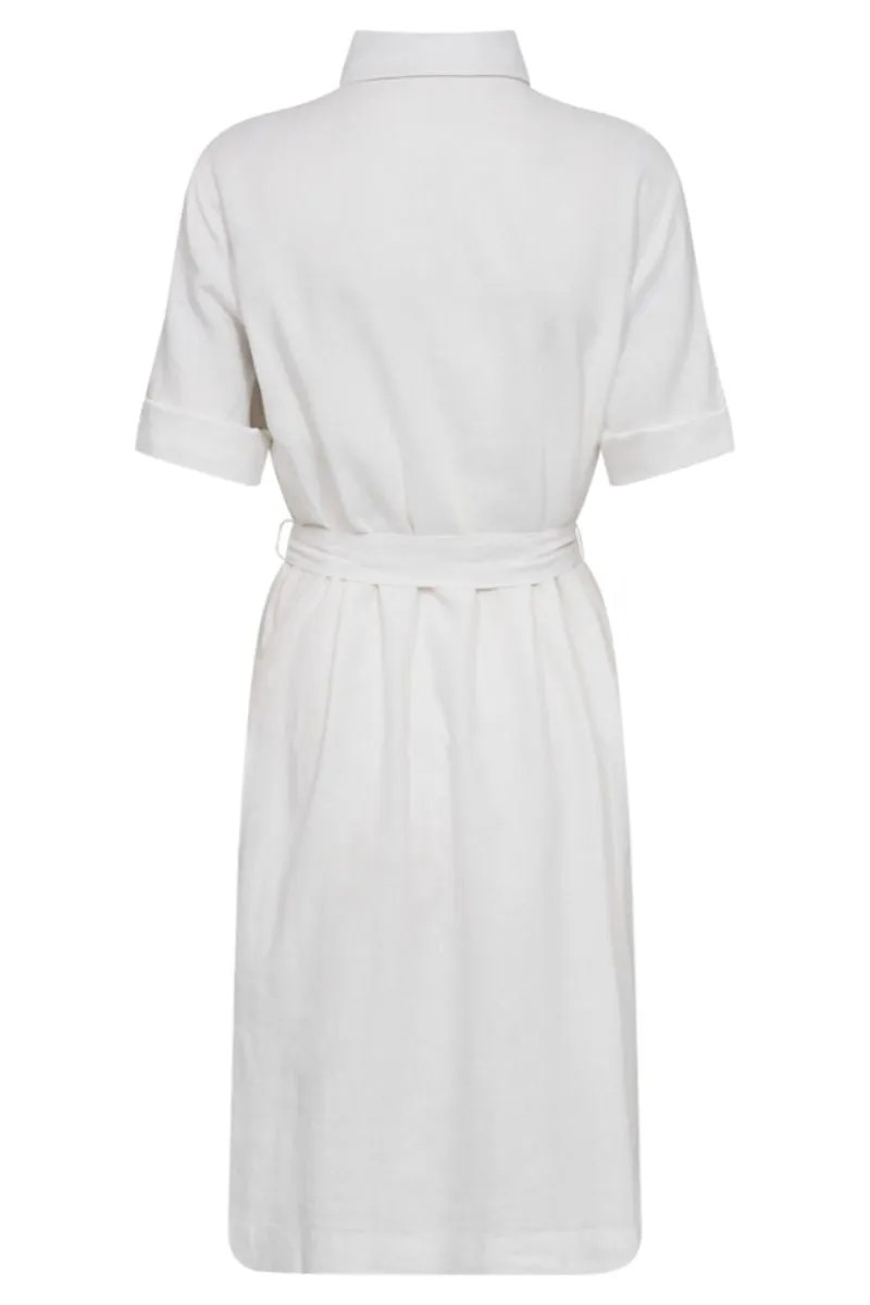 Lava Dress | Brilliant white | Kjole fra Freequent