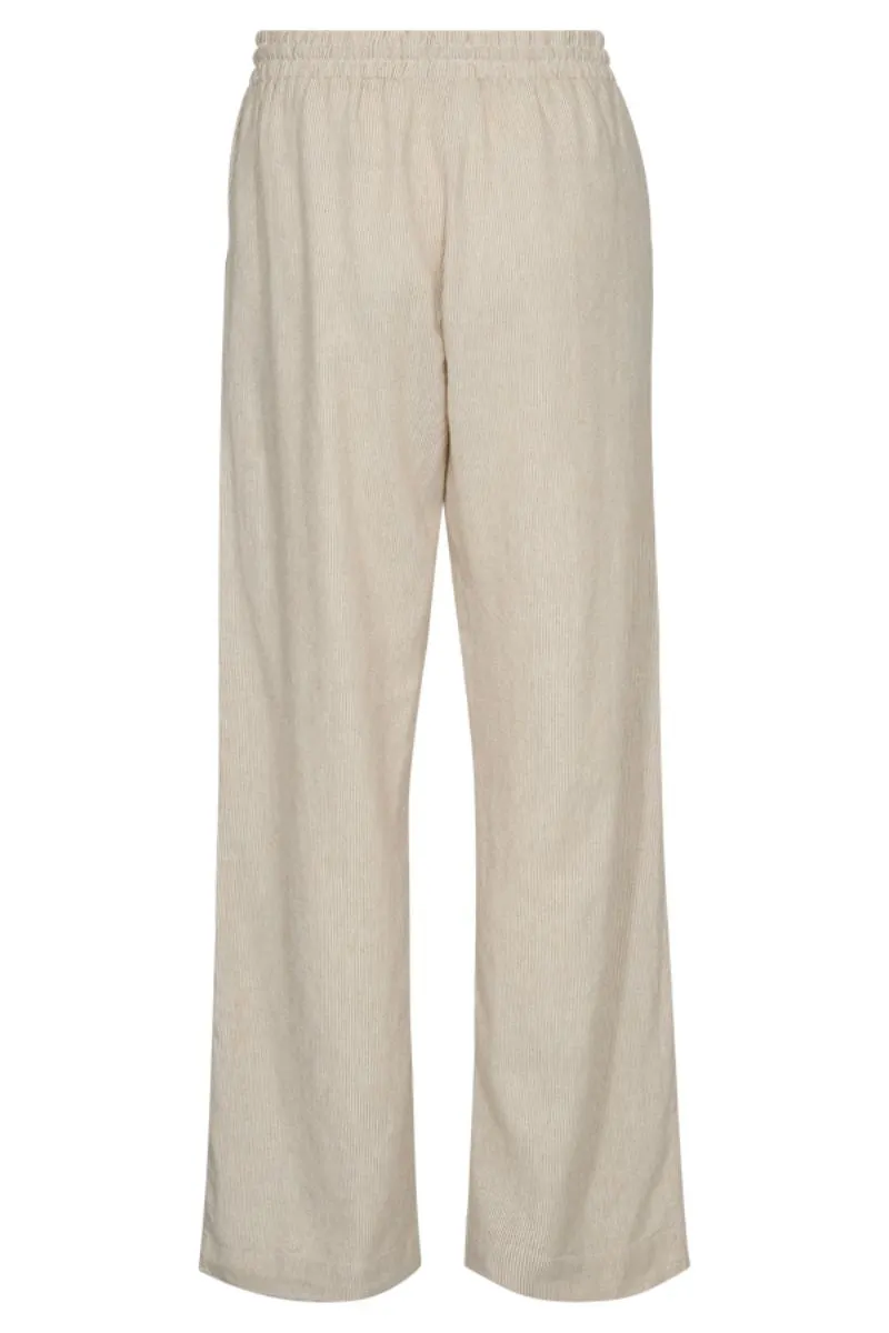 Lava Pant | Simply Taupe W. Off-White | Bukser fra Freequent