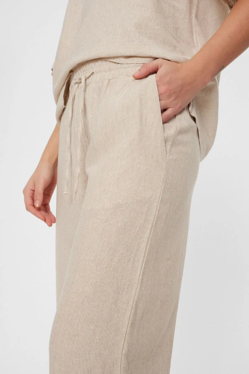 Lava Pant | Simply Taupe W. Off-White | Bukser fra Freequent