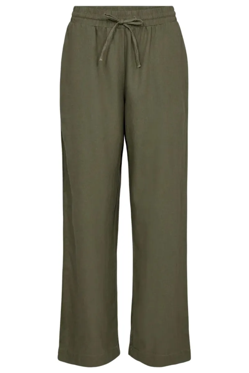 Lava Pant 127405 | Deep Lichen Green | Bukser fra Freequent