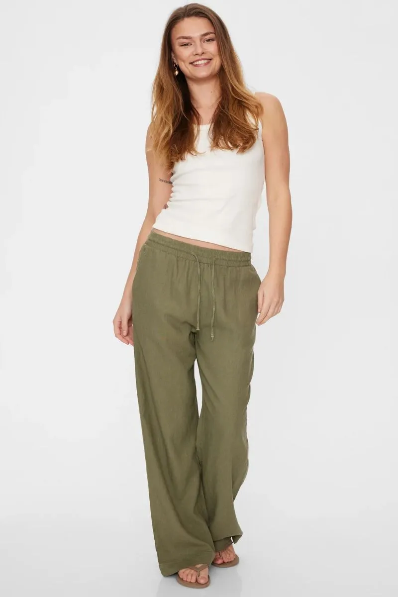 Lava Pant 127405 | Deep Lichen Green | Bukser fra Freequent