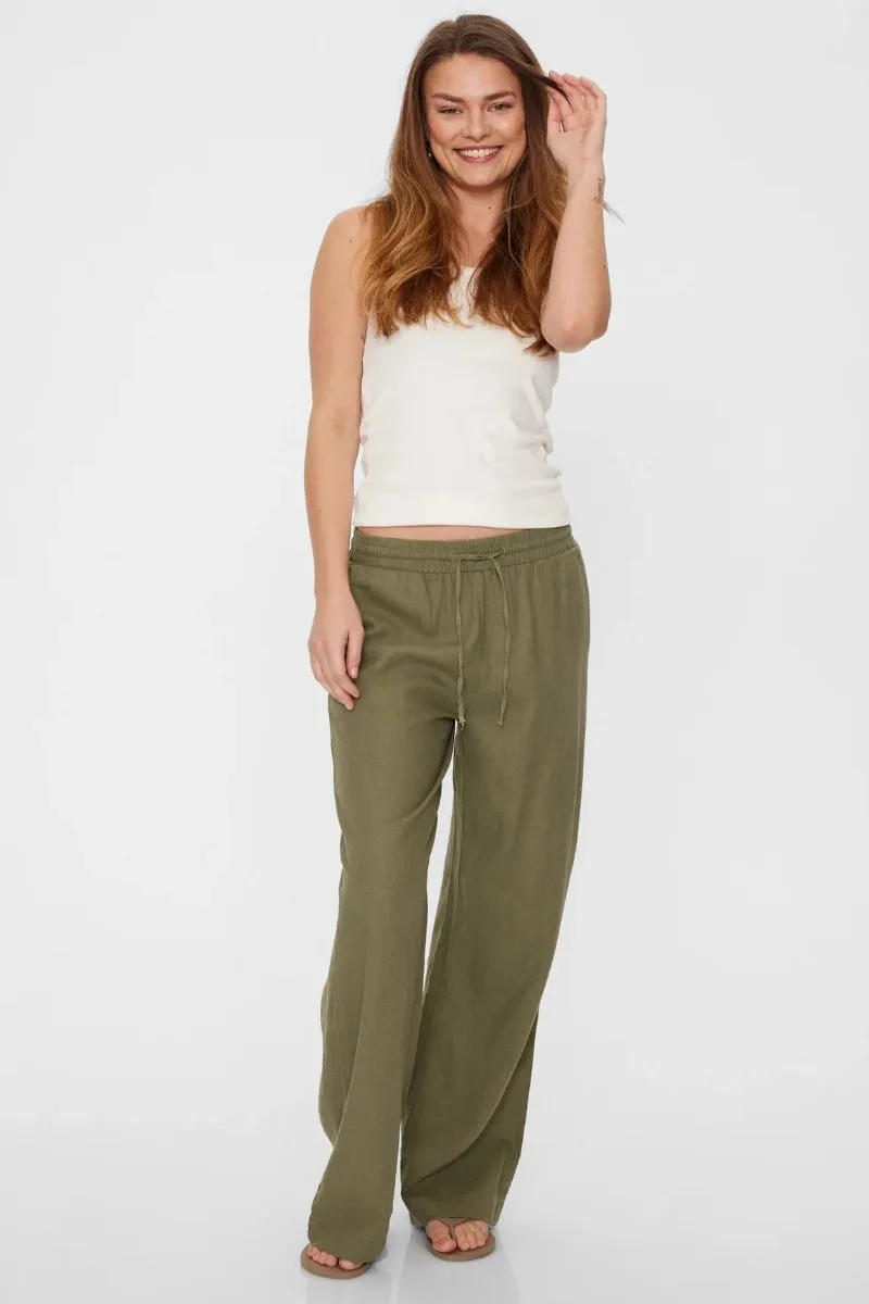 Lava Pant 127405 | Deep Lichen Green | Bukser fra Freequent