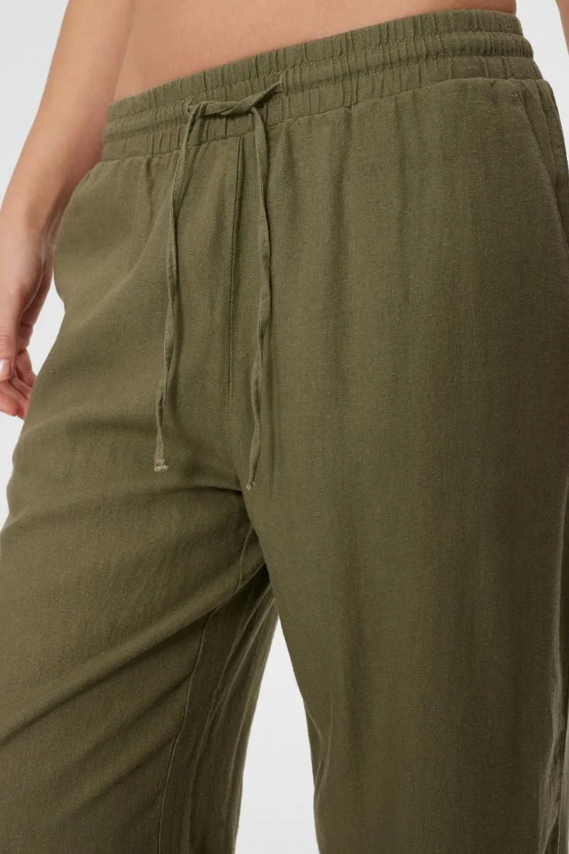 Lava Pant 127405 | Deep Lichen Green | Bukser fra Freequent