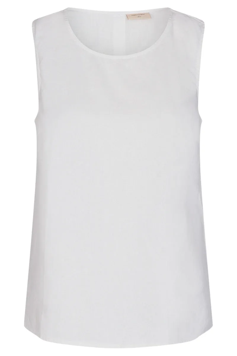 Lava Top | Brilliant white | Tanktop fra Freequent