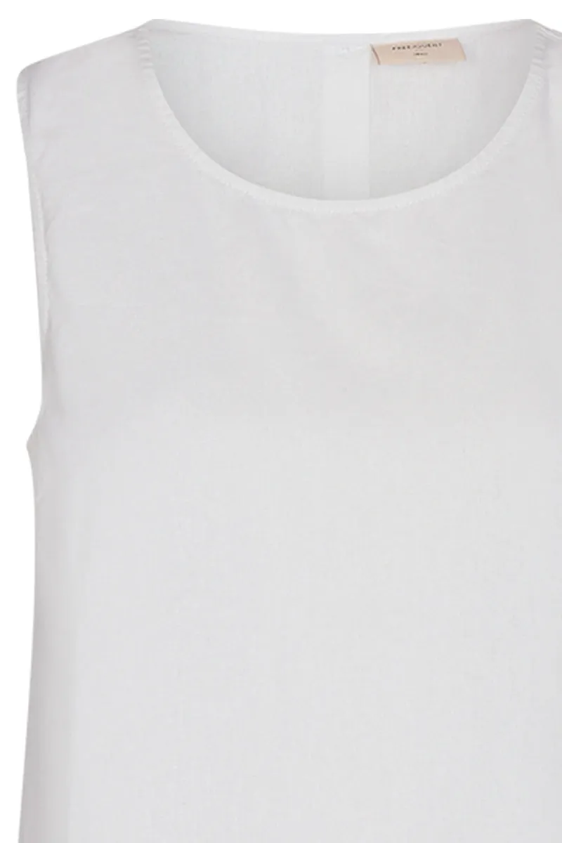 Lava Top | Brilliant white | Tanktop fra Freequent