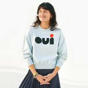 Le Drop Sweatshirt (Pale Blue Oui)