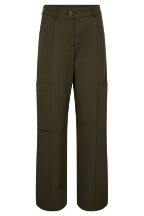 Lenna Pant | Olive Night | Bukser fra Freequent